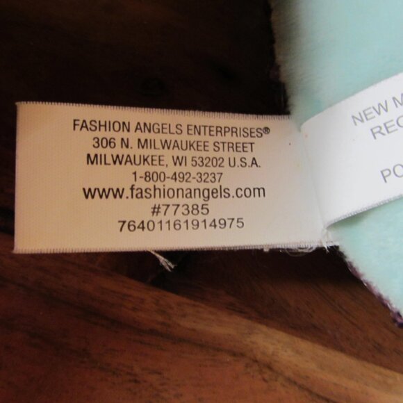 plush sequin narwhal fashion angels (T413) - Picture 5 of 6